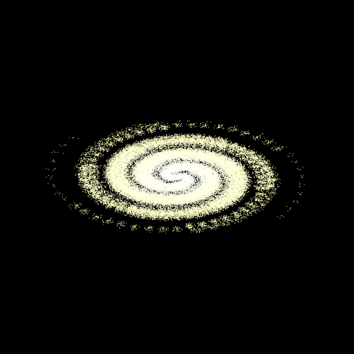 Spiral Galaxy. It is not readily apparent that it is a fractal, but that is simply because I use the