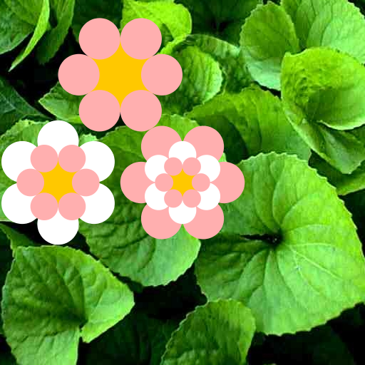 My program creates a center flower with input argument (N) layers of petals. Spaced around this center flower are similar flowers, each with one less layer of petals. For instance, if N = 3, there would be one center flower with 3 layers, one bordering flower with two layers, and one bordering flower with one layer. With this program, you can see flowers of every different complexity, up to seven layers.