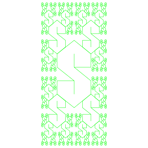 I wrote a program that recursively plots