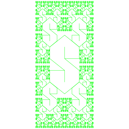 I wrote a program that recursively plots
