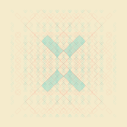 At first, I struggled to think up a design that was interesting and distinct from the examples that were provided to us in class and the Sierpinski program, but I Googled fractal patterns. I worked with rectangles instead of the polygonal shapes that are present in the pattern I found online and attempted to achieve the same sense of mirroring and shifting. My program achieved this by shifting one vertex of each of the four rectangles up and down using