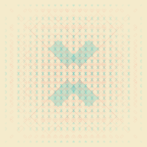 At first, I struggled to think up a design that was interesting and distinct from the examples that were provided to us in class and the Sierpinski program, but I Googled fractal patterns. I worked with rectangles instead of the polygonal shapes that are present in the pattern I found online and attempted to achieve the same sense of mirroring and shifting. My program achieved this by shifting one vertex of each of the four rectangles up and down using