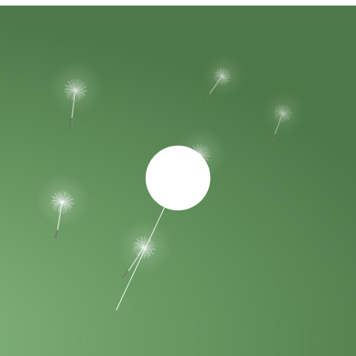 My Art project creates a dandelion seed flying in the air, with input argument N rods of seeds attached to it. The most tricky part of the project was to place the rods in different angles, using math.cos and math.sin functions. I got the background image from http://www.portwallpaper.com/image/26471-dandelion.html, and drew the picture in white pencolor to make it seem more like a floating seed.