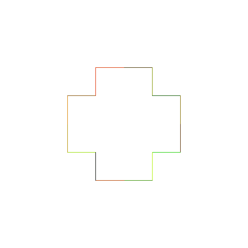 It is a Levy's Tapestry - Levy's Curve executed on a box. I looked at each line segment individually to decide how to find the new point and angle of the line segment. I used http://mathworld.wolfram.com/LevyTapestry.html and http://library.thinkquest.org/26242/full/fm/fm19.html to help me visualize it.
