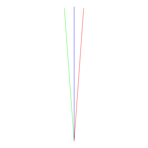 My artistic creation is a rainbow ice-cream cone that continuously changes flavor (changes cone and top color) for extended periods of time, depending on how large of an integer is fed into the command line. It takes advantage of a recursive function's ability to perform excessive computations to allow the cone to change color for an exponential amount of time. By randomizing the pen color with each loop, I ensured that the cone's many colors also keep changing. As an added touch, for command line values greater than 4, pink circles form around the circle, suggesting that the ice cream cone is beginning to drip because of the extended time. At values smaller than 4, however, the cone is not yet fully developed, and so, does not drip, as there is not enough ice-cream within it to drip.
