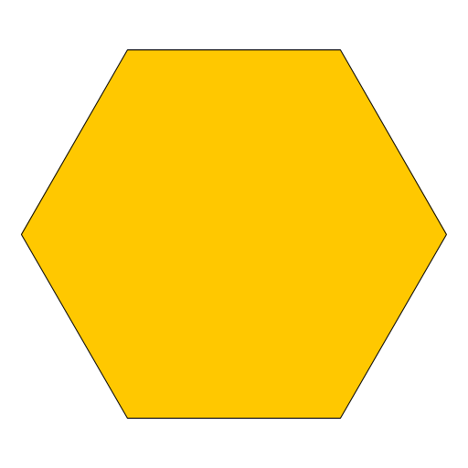 I wanted to do something with a star, and so when I came across a picture online of a star in a hexagon like this, I tried to figure out how to do it. I used 6 hexagons within the hexagon to create the star from the outline of the hexagon. I wasn't happy with the extra triangles they left, though, so I put hexagons in the leftover triangles and used hexagonal recursion inside those hexagons. Thus, double recursion!