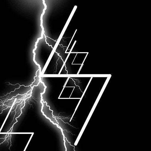 My artistic creation is a model thunderstorm, that uses recursion two different times to be created. First, I created the initial shape of a lightning bolt in a function boltShape. Then, I used recursion to call that function two times to create an full lightning bolt, drawing smaller boltshapes on top and bottom of the middle part of the original boltshape to create a more realistic lightning bolt. Finally, I create N bolts, to create an effect of a larger thunderstorm.