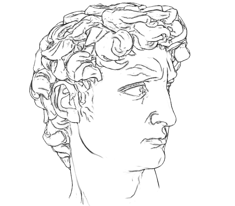 of Michelangelo's David