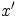 ${\it {x'}}$