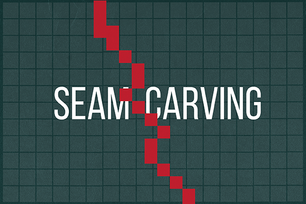 seam carving logo image