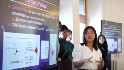 Students at the AI4ALL program