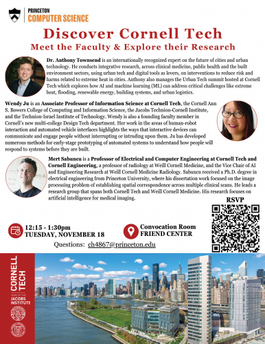 Discover Cornell Tech flyer