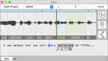 VoCo Software screenshot